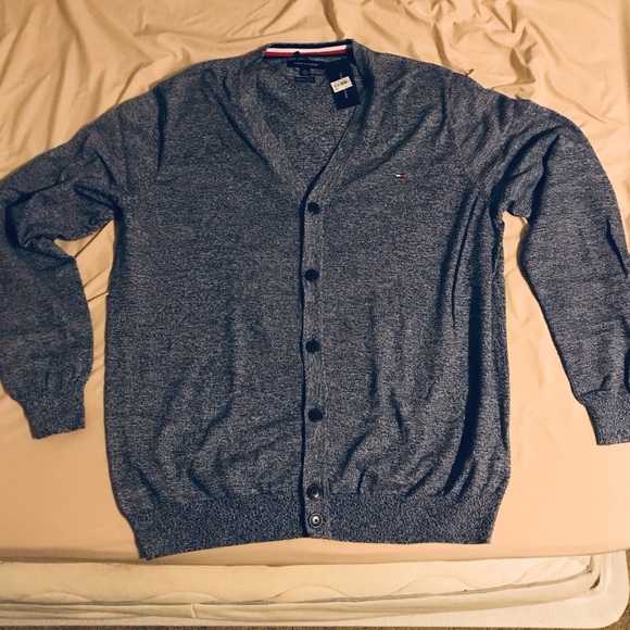 Tommy Hilfiger Other - Bluish gray blend tommy hilfiger cardigan XXL Tommy Hilfiger Other - Bluish gray blend tommy hilfiger cardigan XXL